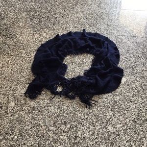 Navy blue scarf